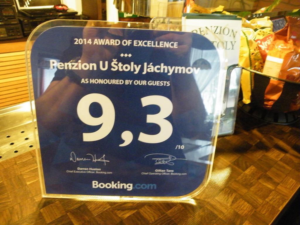 Penzion U Stoly Jáchymov Kültér fotó